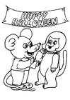 Malvorlagen Halloween verkleidung