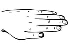 Malvorlagen Hand