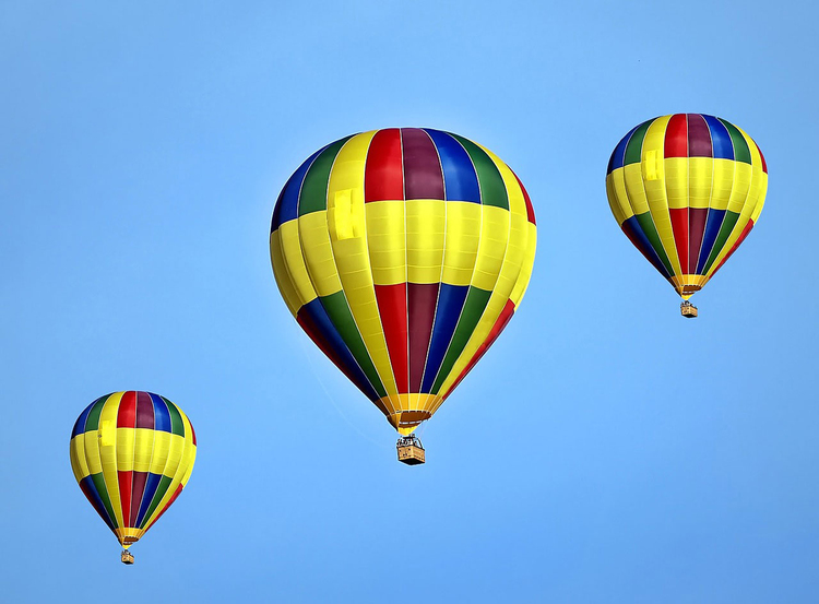 Malvorlage  HeiÃŸluftballon