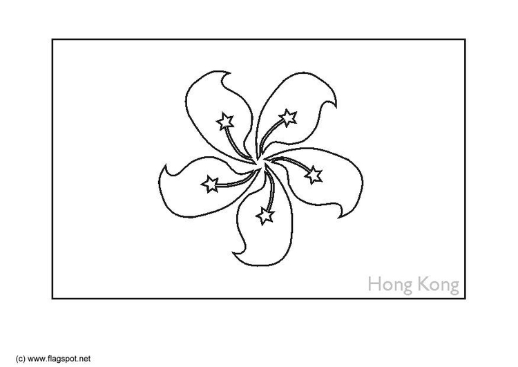 Malvorlage  Hongkong