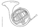 Malvorlagen Horn