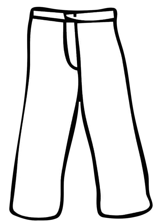 Malvorlage hosen Idea