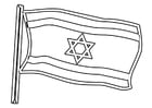 Malvorlagen israelische Fahne
