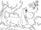 malvorlage Jagdhund