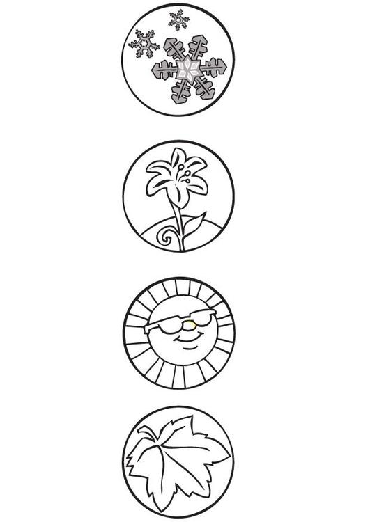 Jahreszeitensymbole