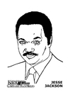 Malvorlagen Jesse Jackson