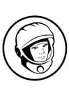 Malvorlagen Joeri Gagarin