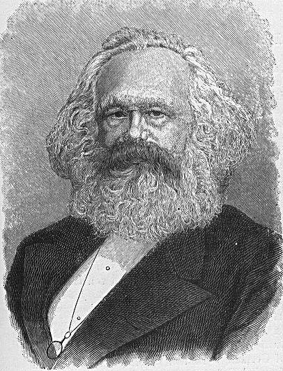 Malvorlage  Karl Marx