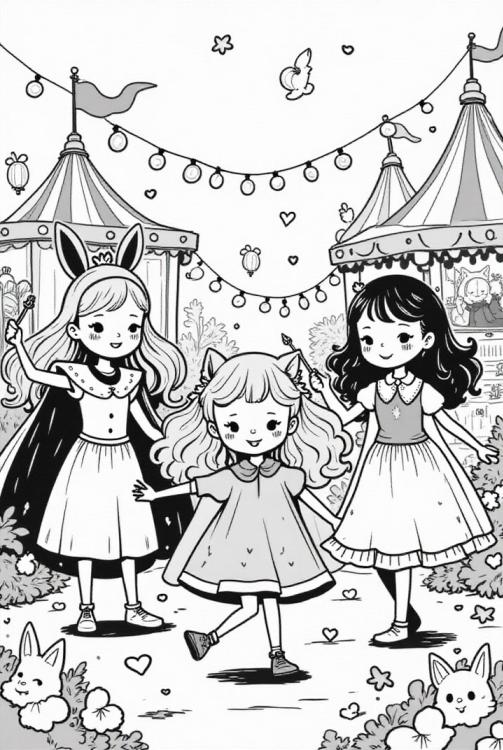 Karneval mit den Freundinnen