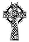 Malvorlagen keltisches Kreuz