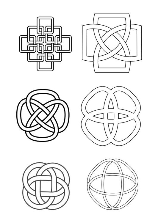 Keltisches Zeichen - Knoten