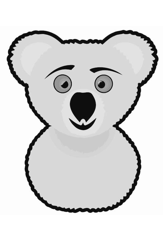 Malvorlage Koala - Kostenlose Ausmalbilder Zum Ausdrucken - Bild 19476.