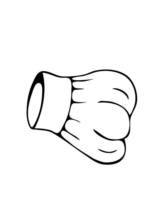 Chef Hat Coloring Page Chef Hat Coloring Page