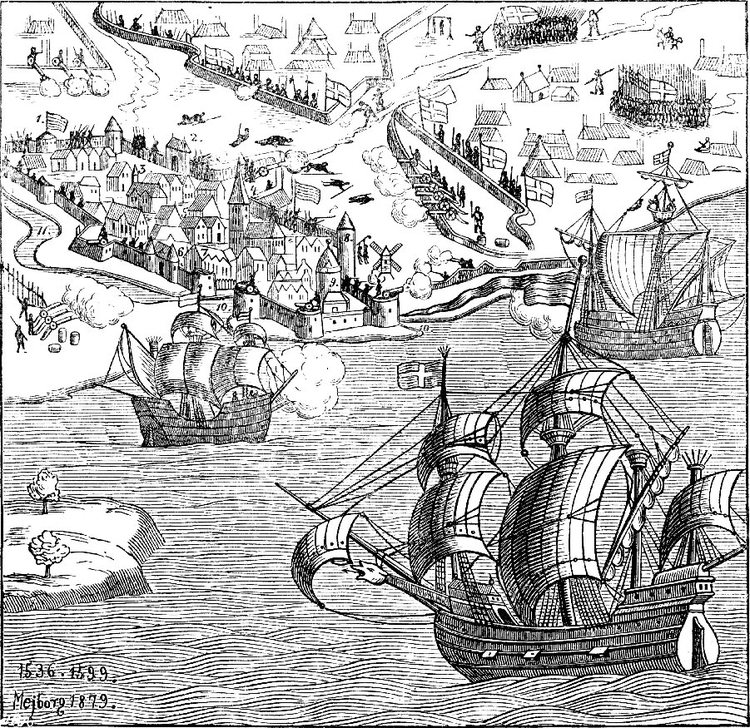 Malvorlage  Kopenhagen 1536