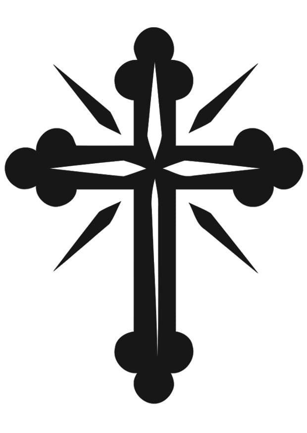 Malvorlage  Kreuz