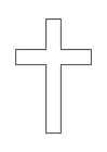 Malvorlage  Kreuz