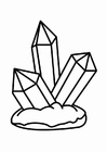 Malvorlagen Kristall