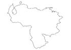 Malvorlagen Landkarte Venezuela