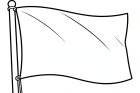 leere Flagge