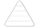 leere Nahrungspyramide 