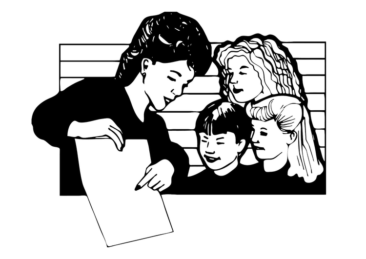 Malvorlage Lehrerin Kostenlose Ausmalbilder Zum