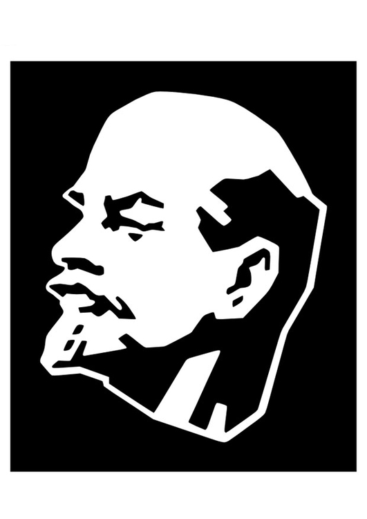 Malvorlage  Lenin