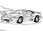 Malvorlage  Lotus Esprit