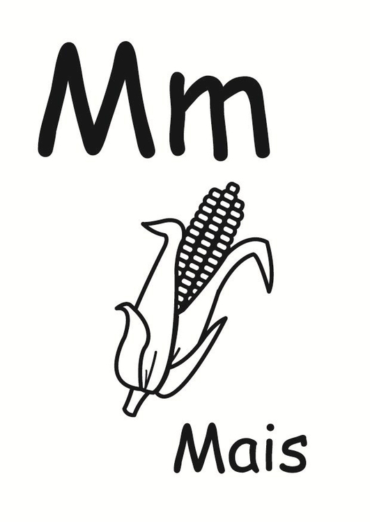 Malvorlage m Kostenlose Ausmalbilder Zum Ausdrucken.
