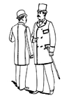 malvorlage Männerkleidung 1892