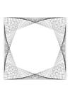 Malvorlage  Mandala - Blume