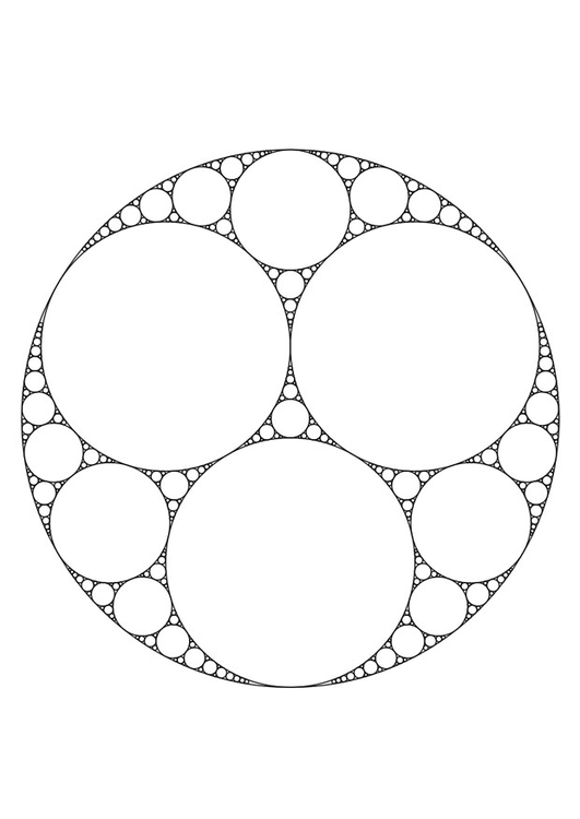 Malvorlage  Mandala