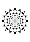 Malvorlage  Mandala