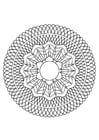 Malvorlage  Mandala30