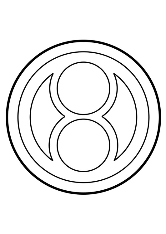 Malvorlage  Mandala31