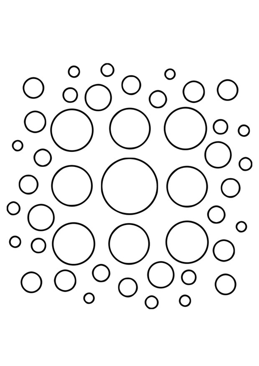 Malvorlage  Mandala8
