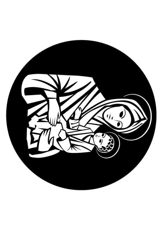 Maria und Jesus