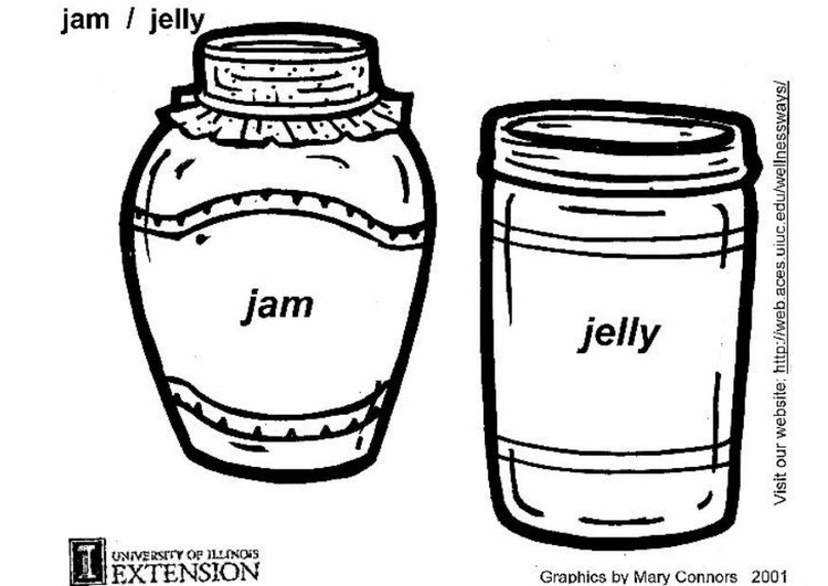 Malvorlage  Marmelade