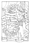 malvorlage Masken