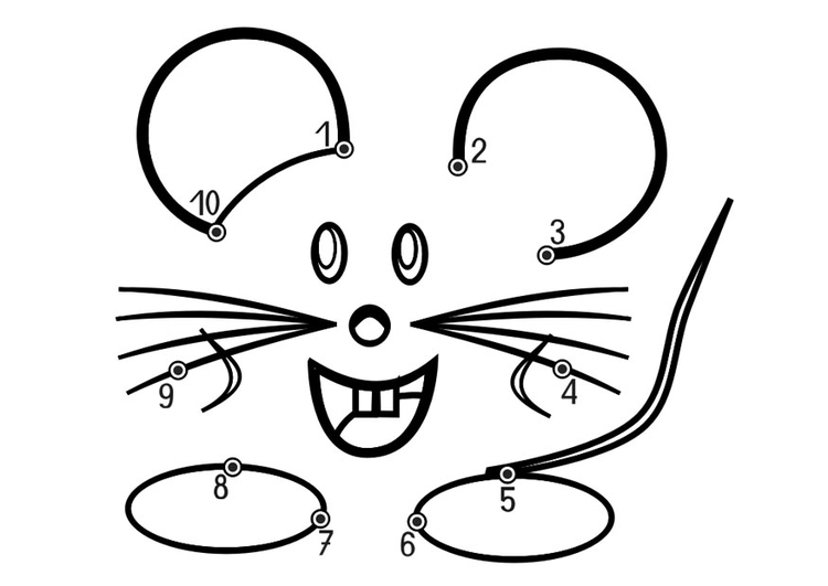 Malvorlage Maus - Kostenlose Ausmalbilder Zum Ausdrucken - Bild 29274.