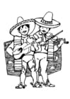 Mexikanische Musikanten