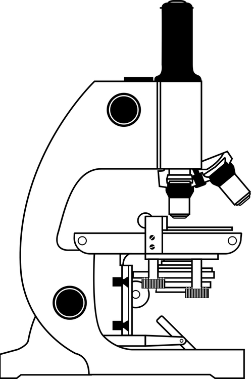 Malvorlage  Mikroskop