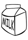 Malvorlage  Milch