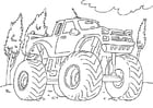 Malvorlagen Monstertruck