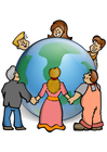 Bild nimm dich der welt an