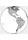 Malvorlagen Nord- und Südamerika
