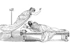 Malvorlage  Odysseus - Minerva und die KÃ¶nigin