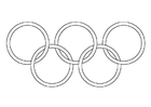 Malvorlagen Olympische Ringe