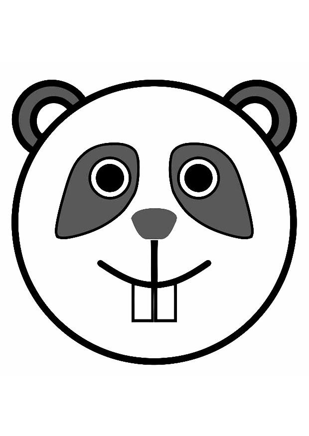 Malvorlage Panda - Kostenlose Ausmalbilder Zum Ausdrucken - Bild 19486.