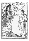 Malvorlage  Perseus und Andromeda