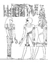 Malvorlagen Pharao Amenophis III